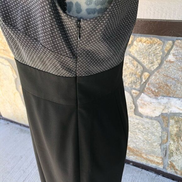 Semantiks Black Polka Dot Sleeveless Cocktail Dress Size 6 - Picture 7 of 16